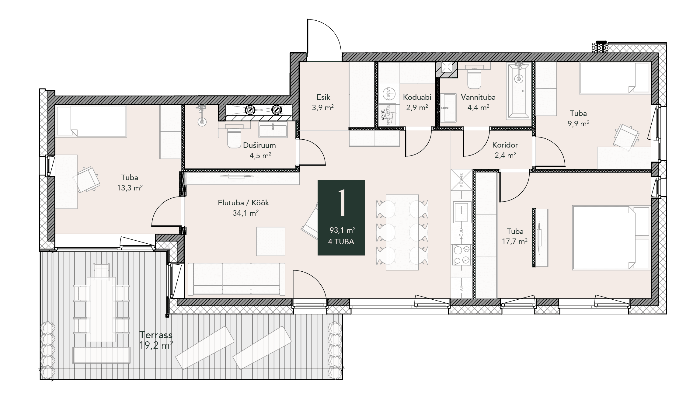 House 8 Apartment 1